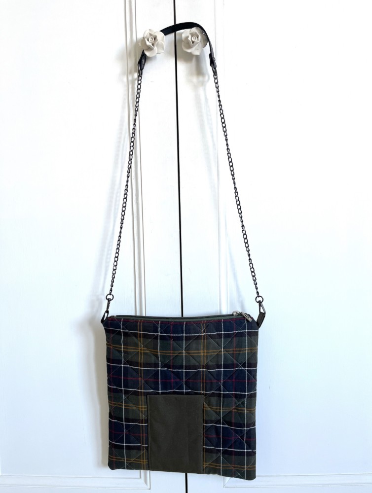 Barbour fabric bag